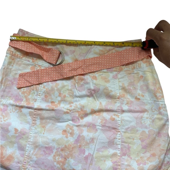 St. John's Bay Silver Pink A-Line Mini Skirt Casual - Picture 3 of 7
